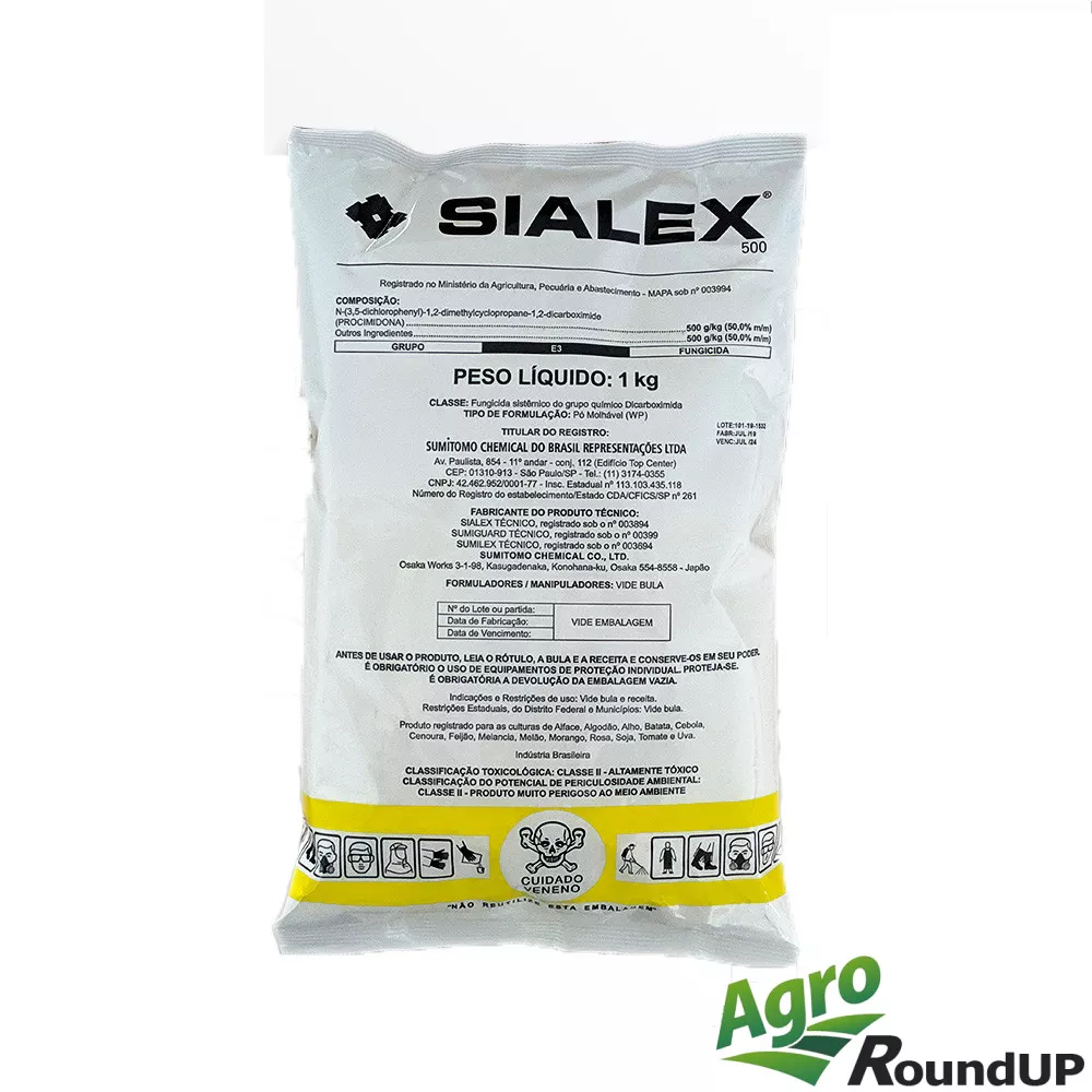 FUNGICIDA – BACTERIOSTÁTICO – SIALEX 1 KG