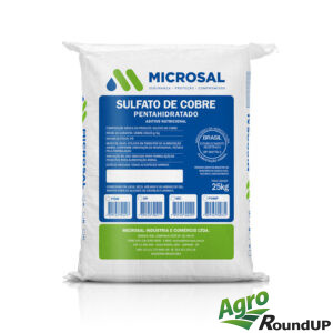 Sulfato de cobre microsal 25 kg