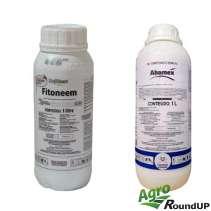Abamex 1 Litro + Óleo de Neem Fitoneem 1 Litro